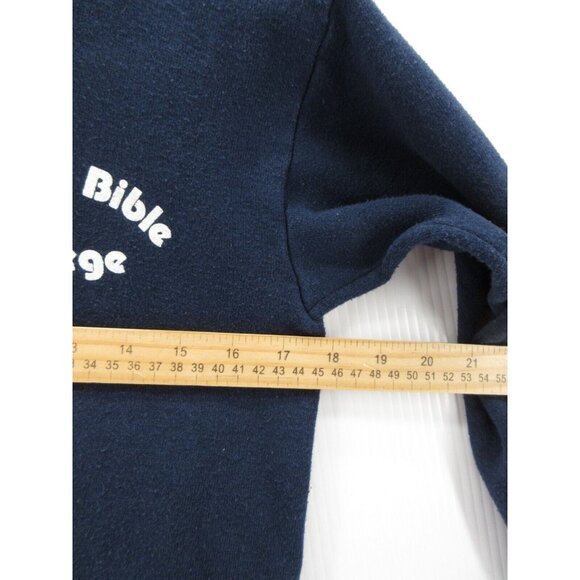 VINTAGE Collegiate Pacific Sweatshirt Small Baptist Bible College 80s - Picture 5 of 11